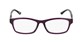 Purple eyeglass frames for women