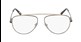 gold prescription aviator eyeglass frames