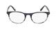 black and gray plastic eyeglass frames for men